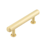 Burlington Belgrave Stepped Cabinet Handles 96mm  Satin Brass - Burlington Range